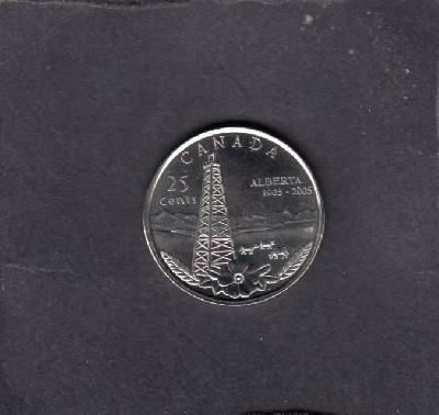 Beschrijving: 25 Cents ALBERTA